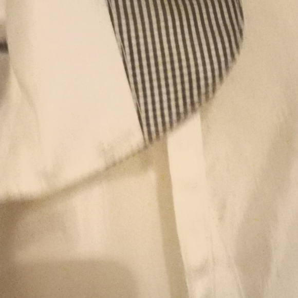 Innovations by IZZI Women's M Vtg 80-90s White Rain Coat Jacket Adjustable Waist - Picture 4 of 8